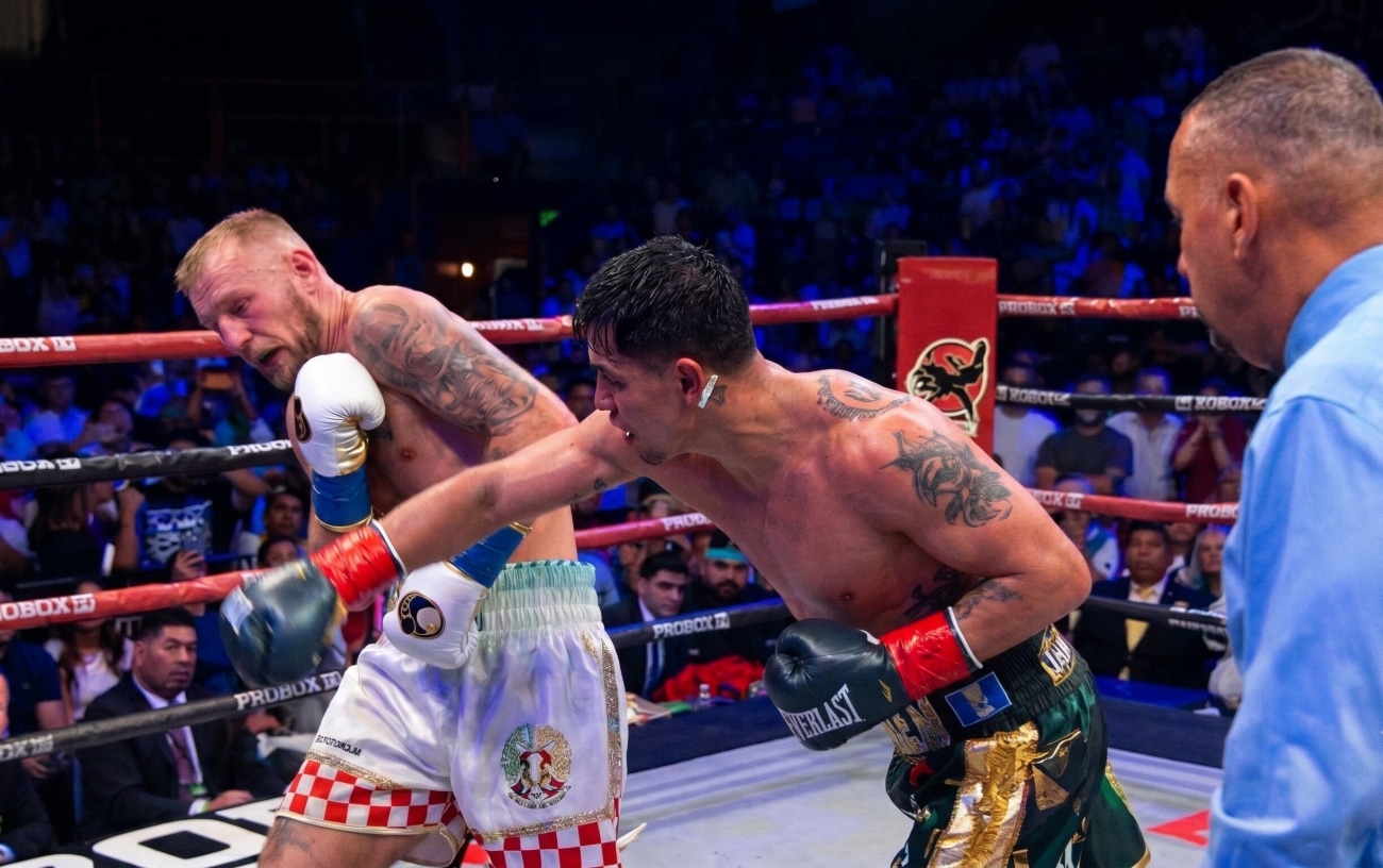 Lester Martinez Stops Luka Plantic, Wants Canelo–Mbilli Winner