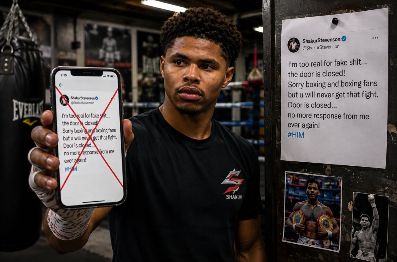 Shakur Stevenson Closes Door On Devin Haney Fight: “I Won’t Be Entertaining The Circus Anymore”