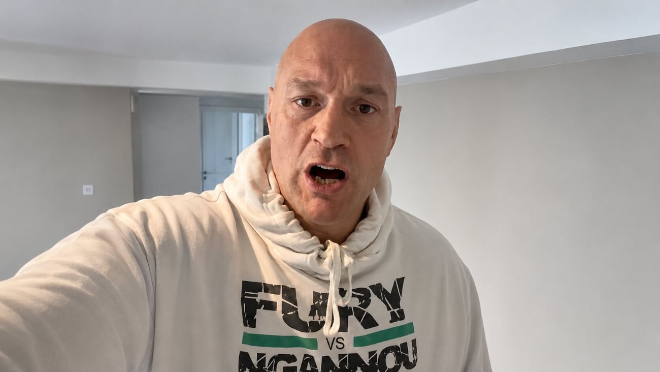 Tyson Fury Looks Weathered As Joshua Announcement Nears