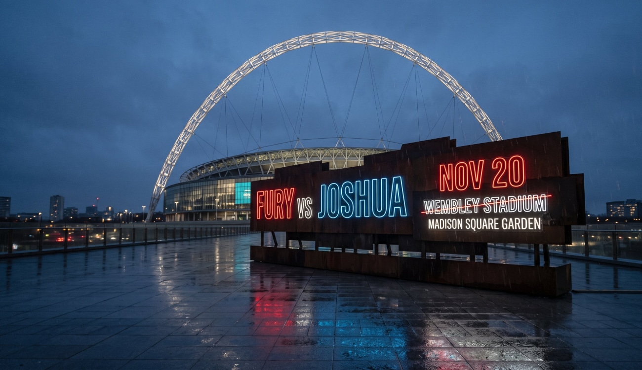 Tyson Fury Anthony Joshua Leave British Fans Behind