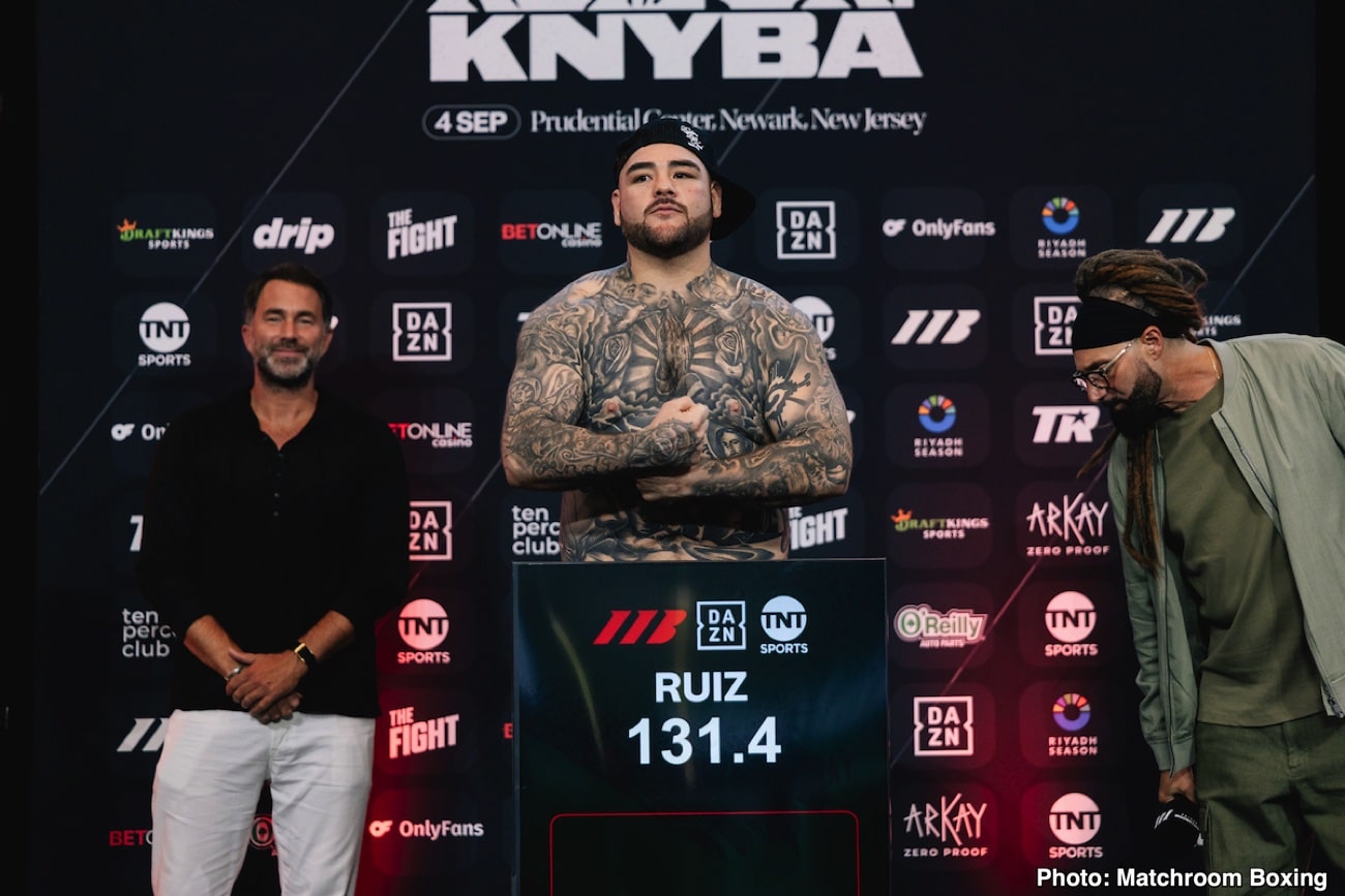 Andy Ruiz, Jr. v. Damian Knyba Fight Prediction