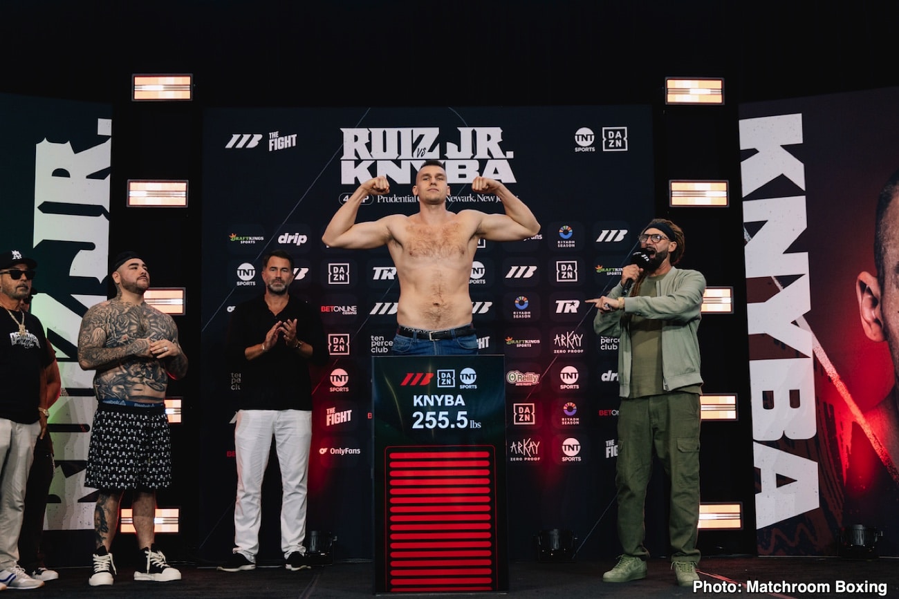 Andy Ruiz, Jr. v. Damian Knyba Fight Prediction
