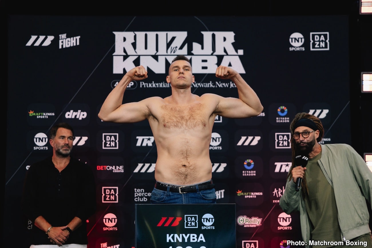 Andy Ruiz, Jr. v. Damian Knyba Fight Prediction