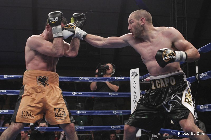 Blake Caparello boxing image / photo