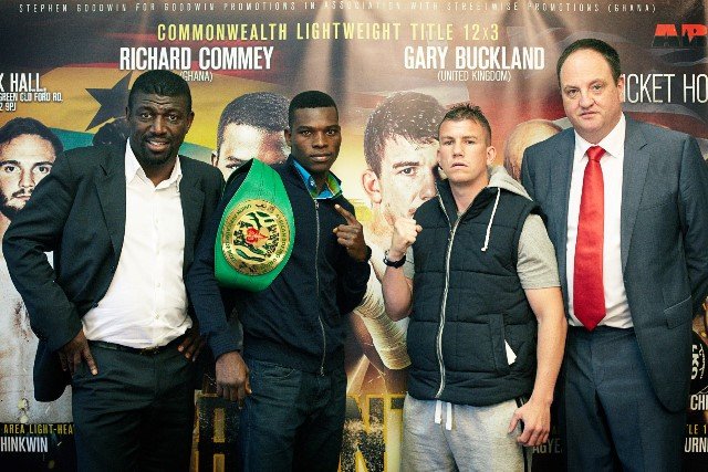 Commey ready to beat Buckland to Commonwealth Lightweight title