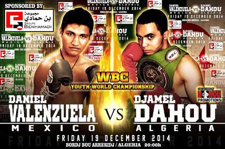 Dahou vows to win WBC youth title for Groupe Benhamadi and Algerians