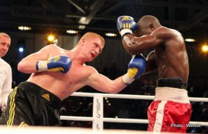 Box, in Neubrandenburg,Parfait Tindani, Dustin Dirks