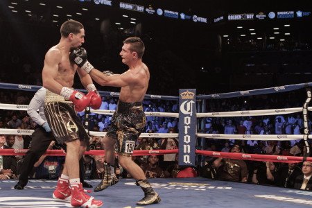 Garcia destroys Salka; Peterson halts Santana; Jacobs stops Fletcher