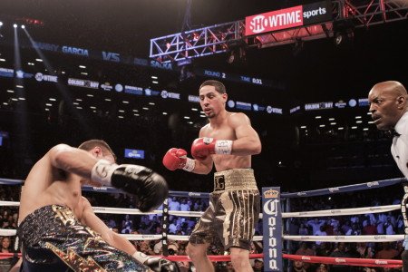 Danny Garcia, Lamont Peterson and Daniel Jacobs take care of business at Barclays center