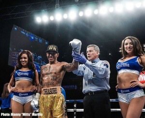 Ashley Theophane talks 36th victory and Mayweather Promotions