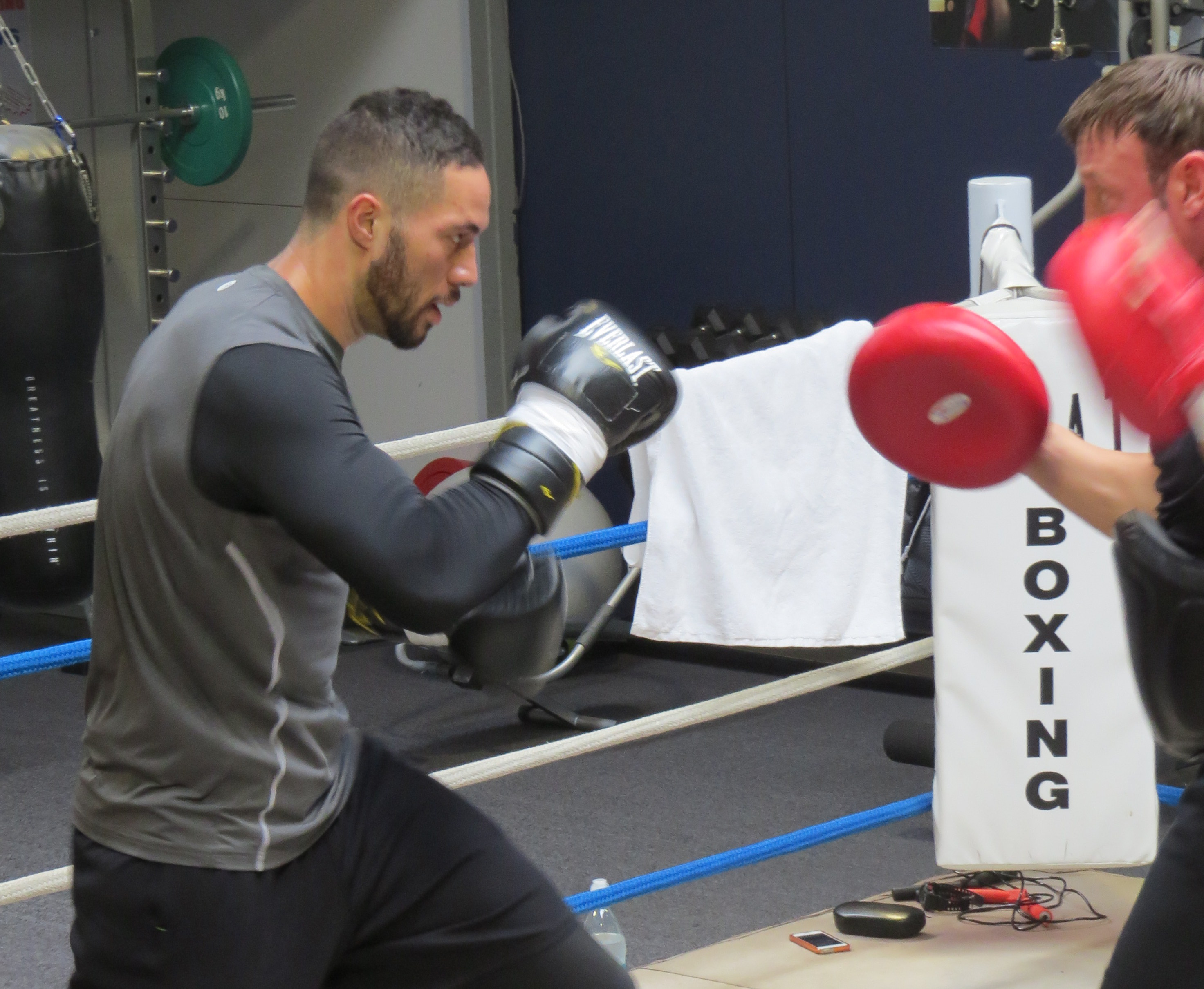 In camp with Joseph Parker