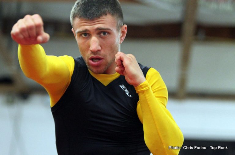 Vasyl Lomachenko Discusses June 11 Title Fight of Martinez at The Garden