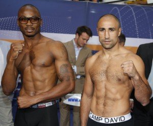 Boxen, Wiegen in Schwerin, Arthur Abraham, Willbeforce Shihepo