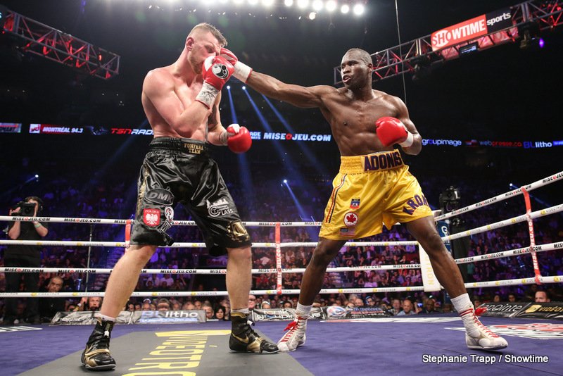 Adonis Stevenson Retains Light Heavyweight Title In Thrilling Bout Against Fonfara