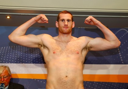 Price arrives in Stuttgart and weighs in ahead of Ruzsinsky fight David Price Boxing News British Boxing