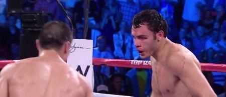 Chavez Jr. wins the fight in one round