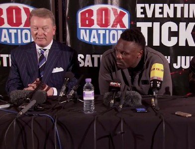 Dereck Chisora faces Kevin Johnson at the Copper Box Arena on Feb. 15th