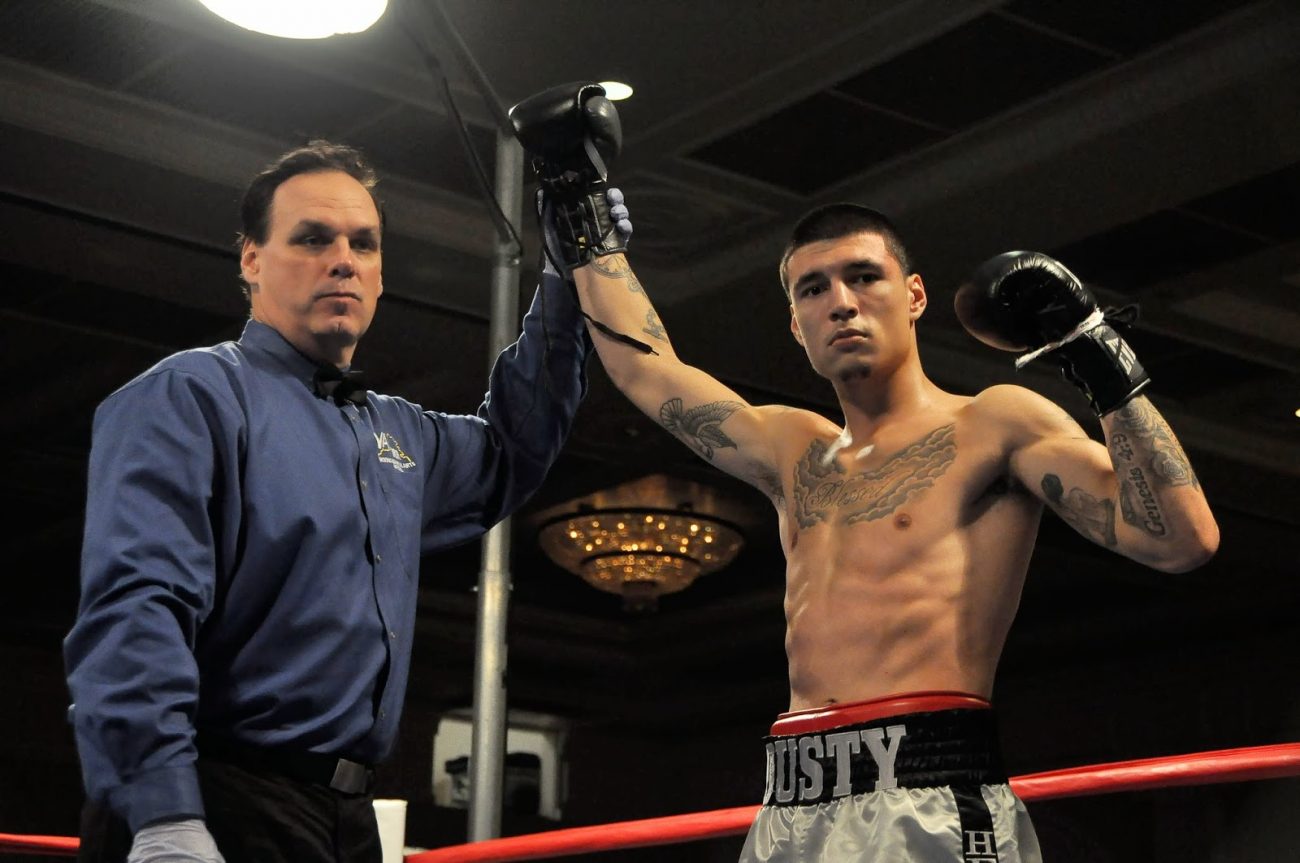 Dusty Hernandez-Harrison Closes Out 2013 Campaign With Resounding First Round Knockout