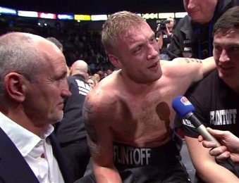 Flintoff defeats Dawson, fails to impress