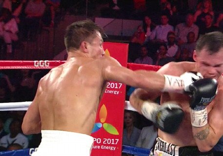 GGG 17th Straight with 3rd Rd KO of Geale; Jennings Beats Perez on Penalty Point