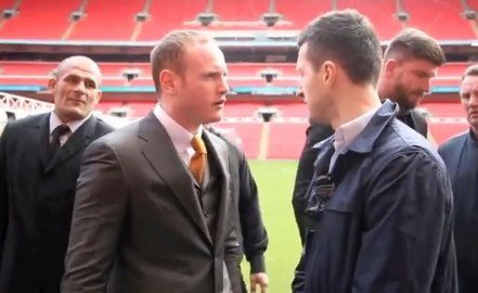 Froch-Groves meet at Wembley press conference ahead of rematch - 60,000 tickets gone in an hour!