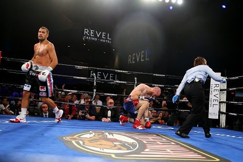 Kovalev Takes Out Caparello in Second Round at Revel