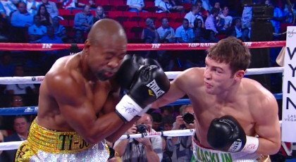 Macklin holds Alcine at ‘Knife’point