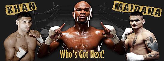 Is Mayweather's Khan-Maidana poll a way of taking heat off of him when he selects Khan as his next opponent?