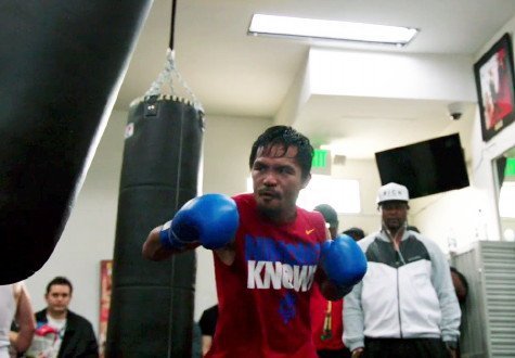 Pacquiao: “I hope, this time he would be man enough to take some risks”