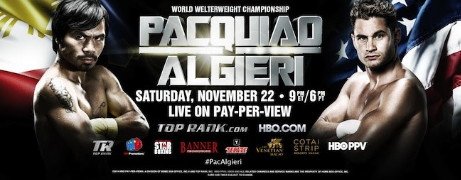 Pacquiao/Algieri getting only one episode on HBO 24/7