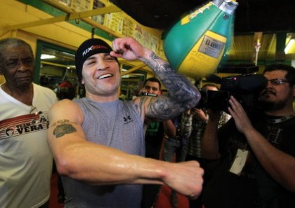 Bryan Vera Media day Quotes Brian Vera Chavez Jr. vs. Vera Julio Cesar Chavez Jr. Press Room
