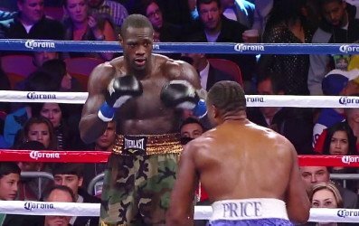 Wilder getting tips in how to beat Stiverne